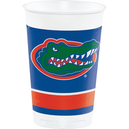 20 Oz University Of Florida Plastic Cups PK96, 96PK